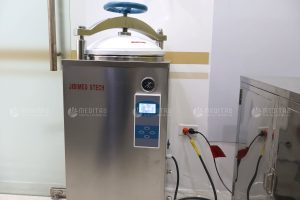 Lắp đặt & Bàn giao nồi hấp tiệt trùng 100L có sấy khô