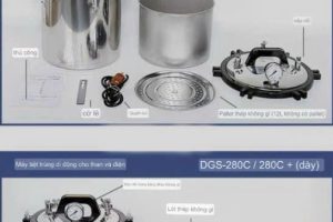 Nồi hấp đứng hơi nước 18L – Tiệt trùng an toàn, hiệu quả